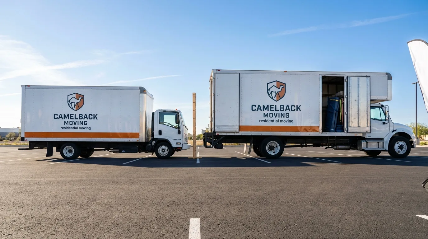Moving truck size capacity guide in Cynthiana
